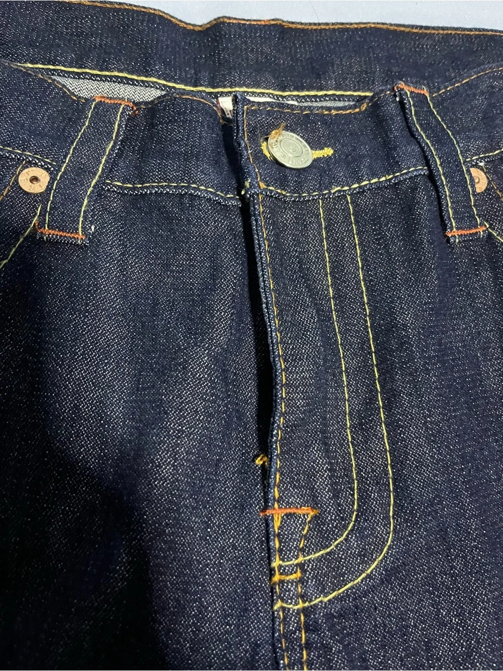 NWT Vintage True Religion Dark Wash Denim Jeans